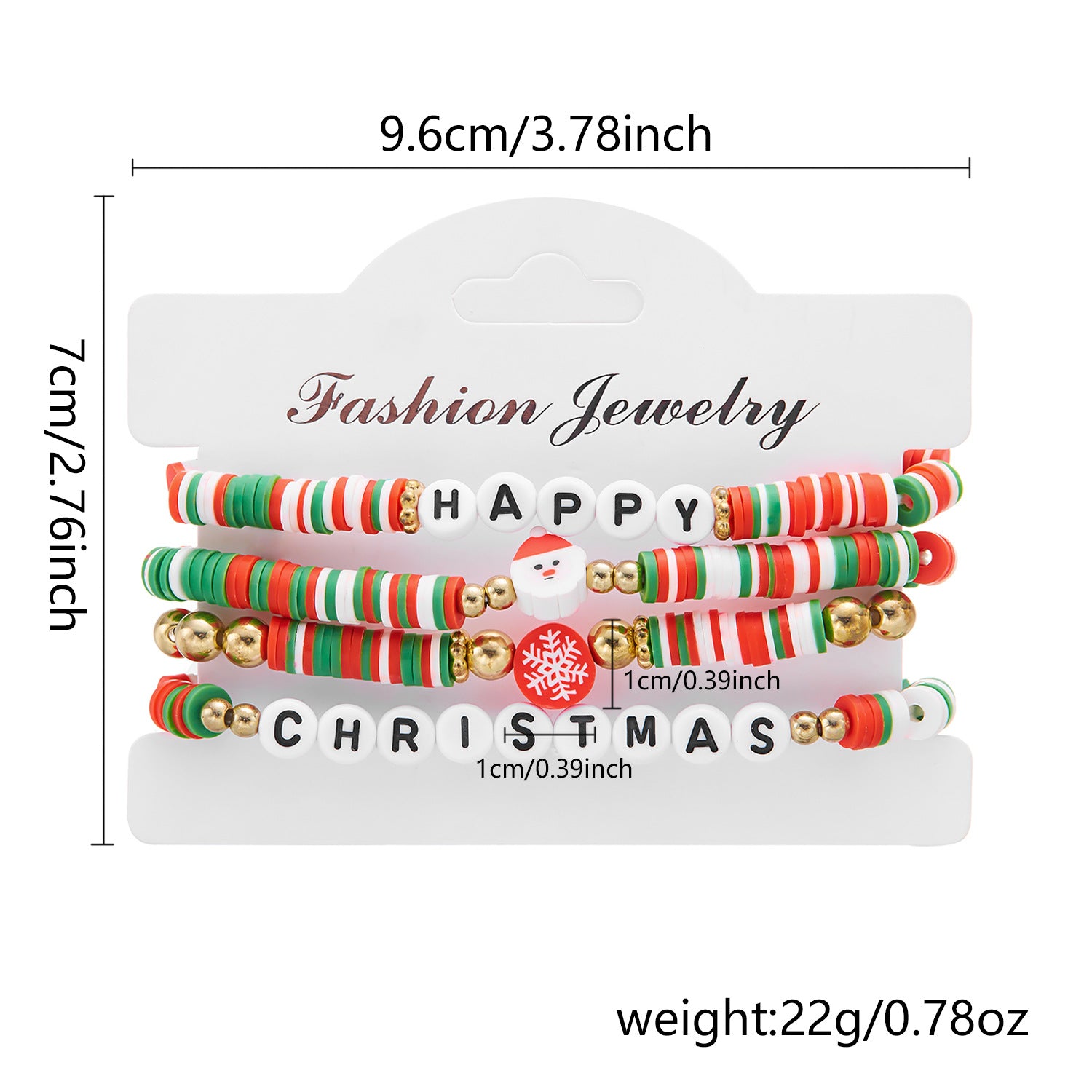 Wholesale Christmas  combination bracelet   soft clay bracelet suit